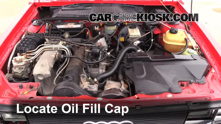 1984 Audi Coupe 2.2L 5 Cyl. Oil